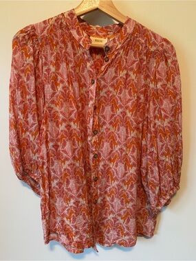 Maeve by Anthropology Boho Blouse
